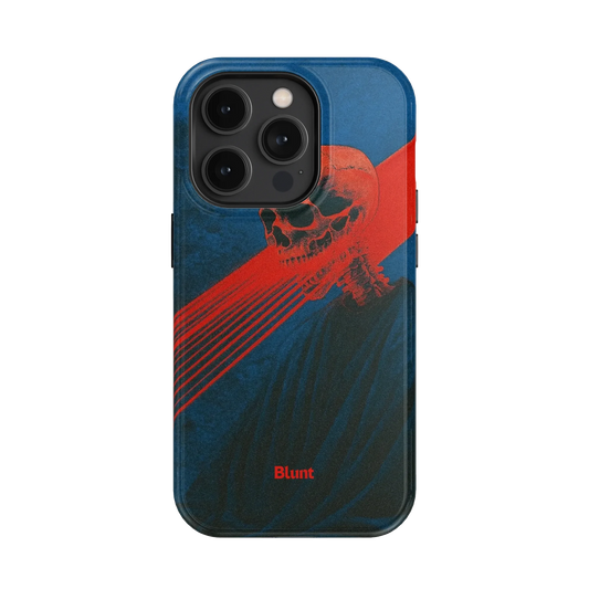 Crimson Slash iPhone Case