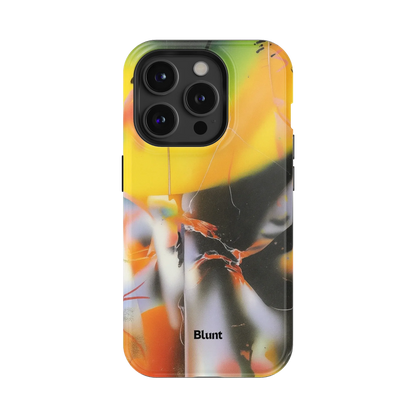 Golden Blur iPhone Case