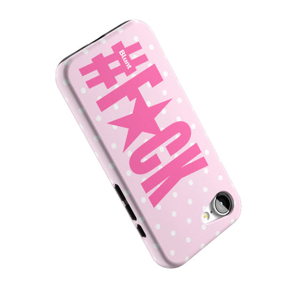 Pink-Polka-Riot-iphone-case-iPhone 17 E-4