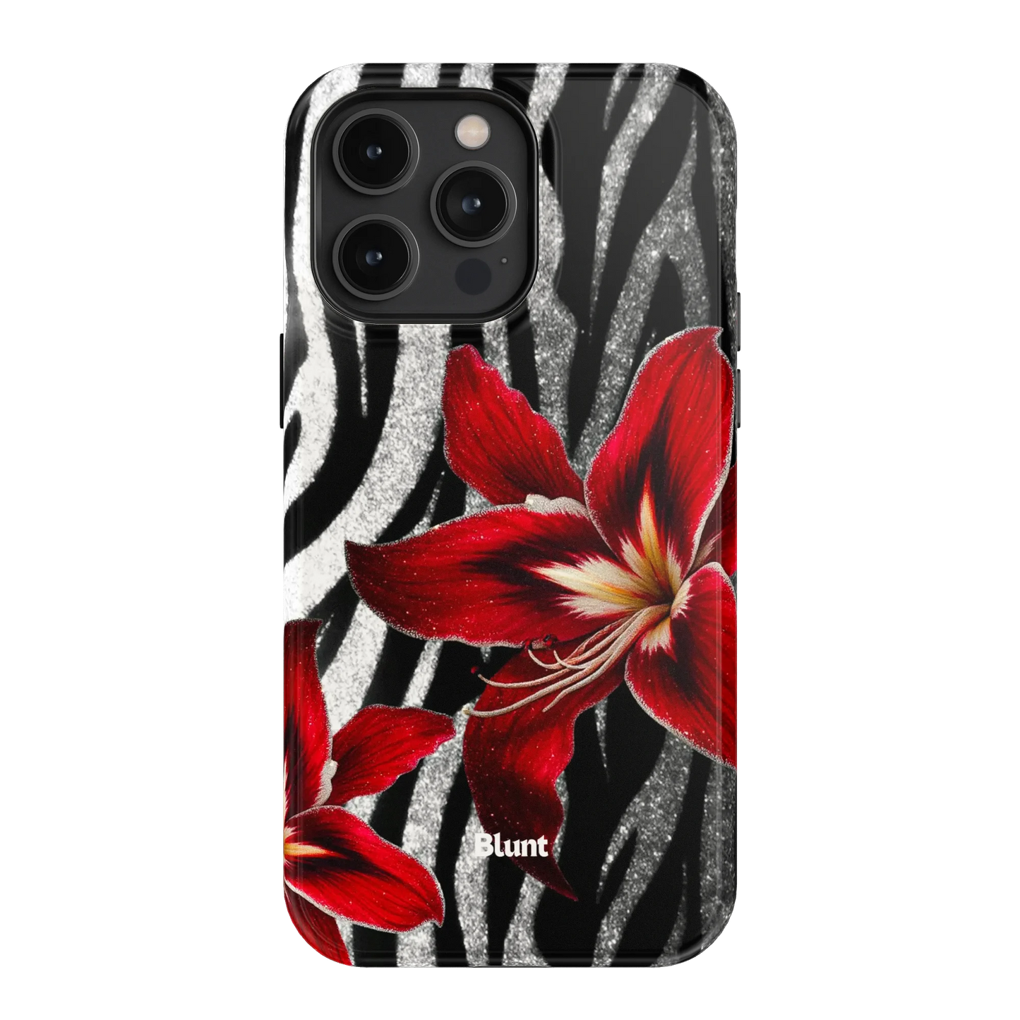 Zebra Rouge iPhone Case