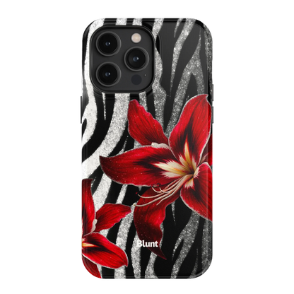 Zebra Rouge iPhone Case