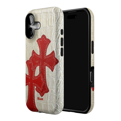 Crimson Creed iPhone Case
