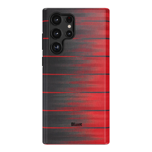 Crimson Stripe Samsung Case