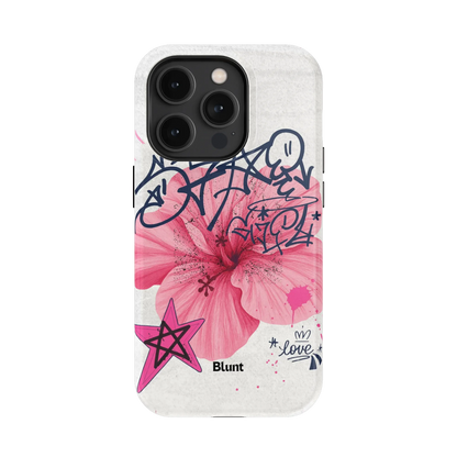 Grafitti Blossom iPhone Case