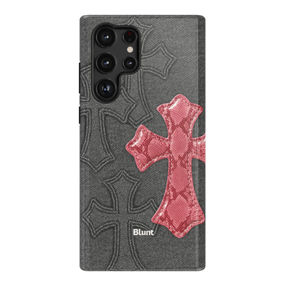 Pinkscale Cross Samsung Case