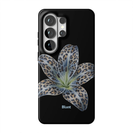 Blue-Leopard-Bloom-samsung-case-Galaxy S26 Ultra-1