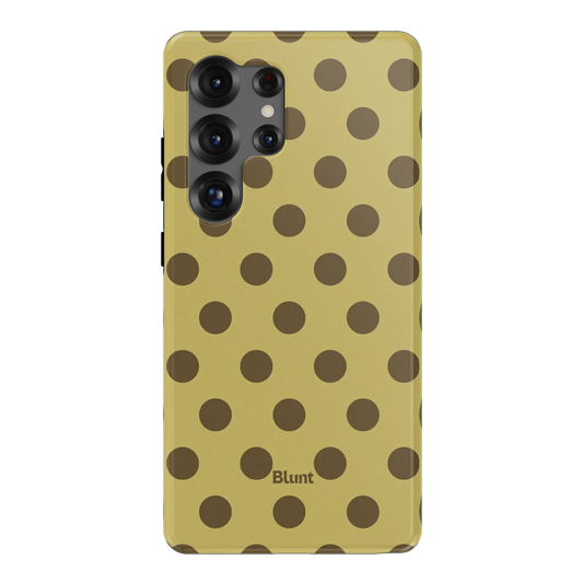Sage Toffee Dot Samsung Case
