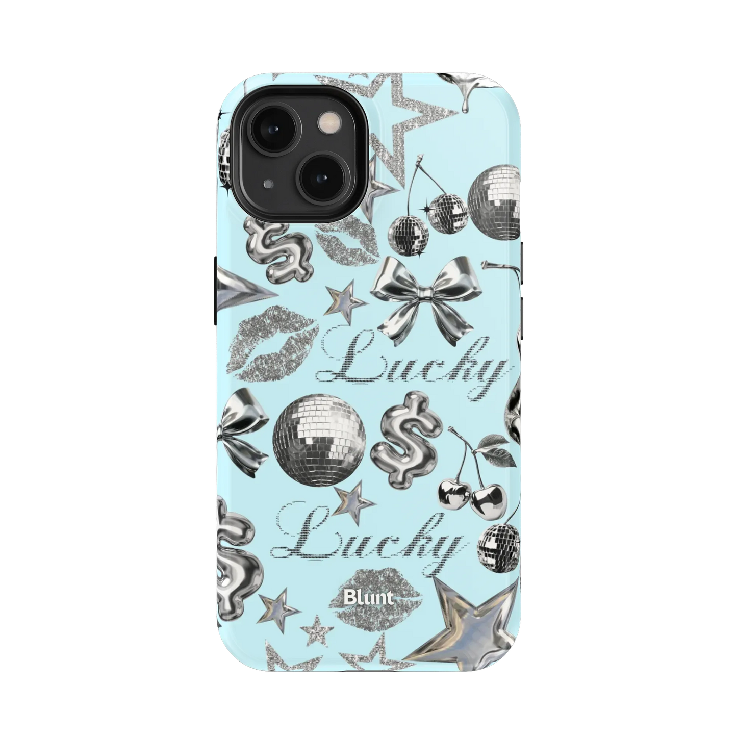 Lucky Baby Blue iPhone Case