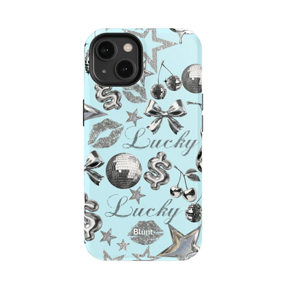 Lucky Baby Blue iPhone Case