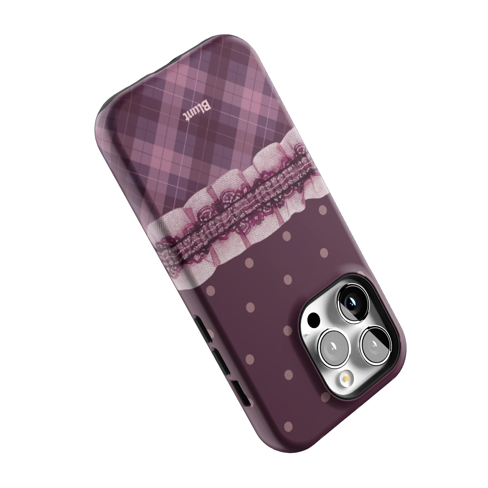 Lilac-Lattice-iphone-case-iPhone 14 Pro-4