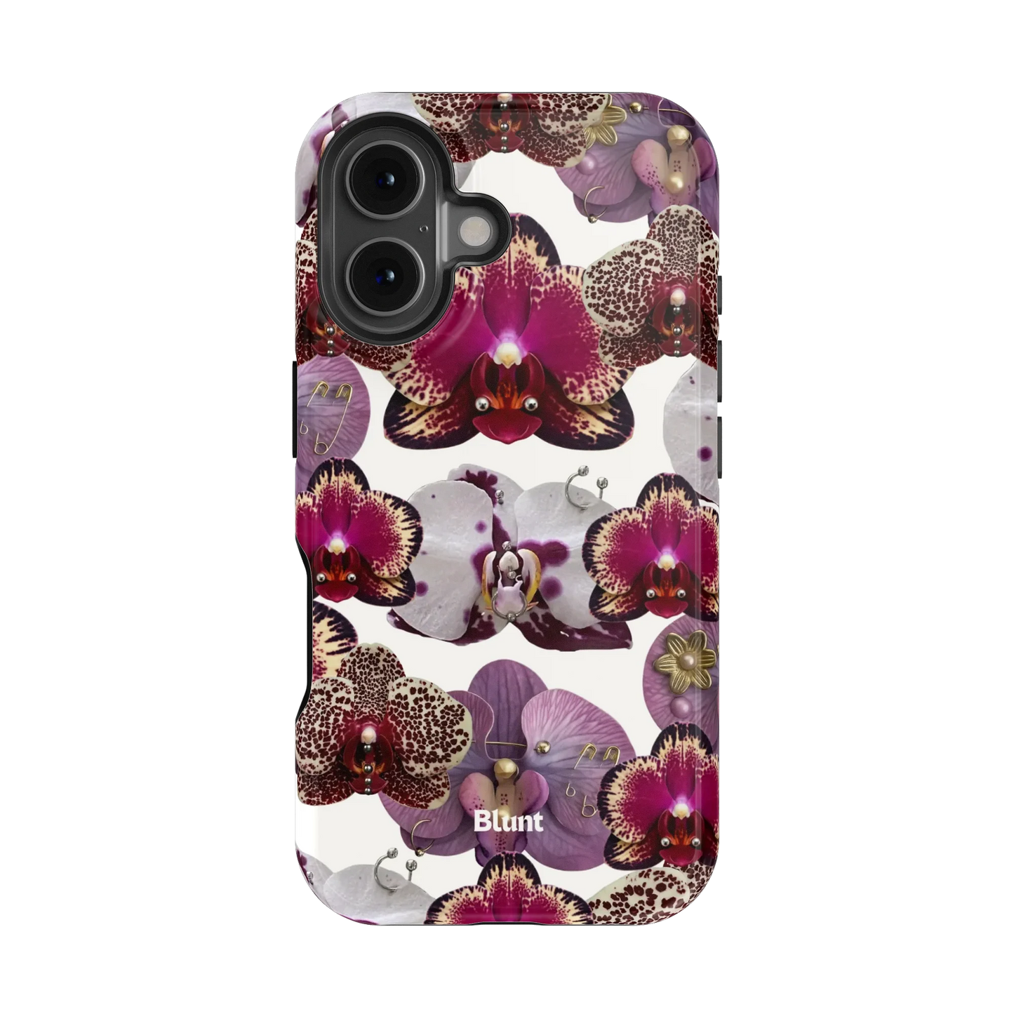 Botanical Orchid iPhone Case