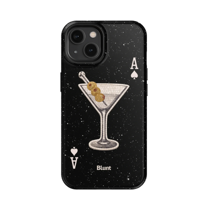 Black Dirty Martini iPhone Case