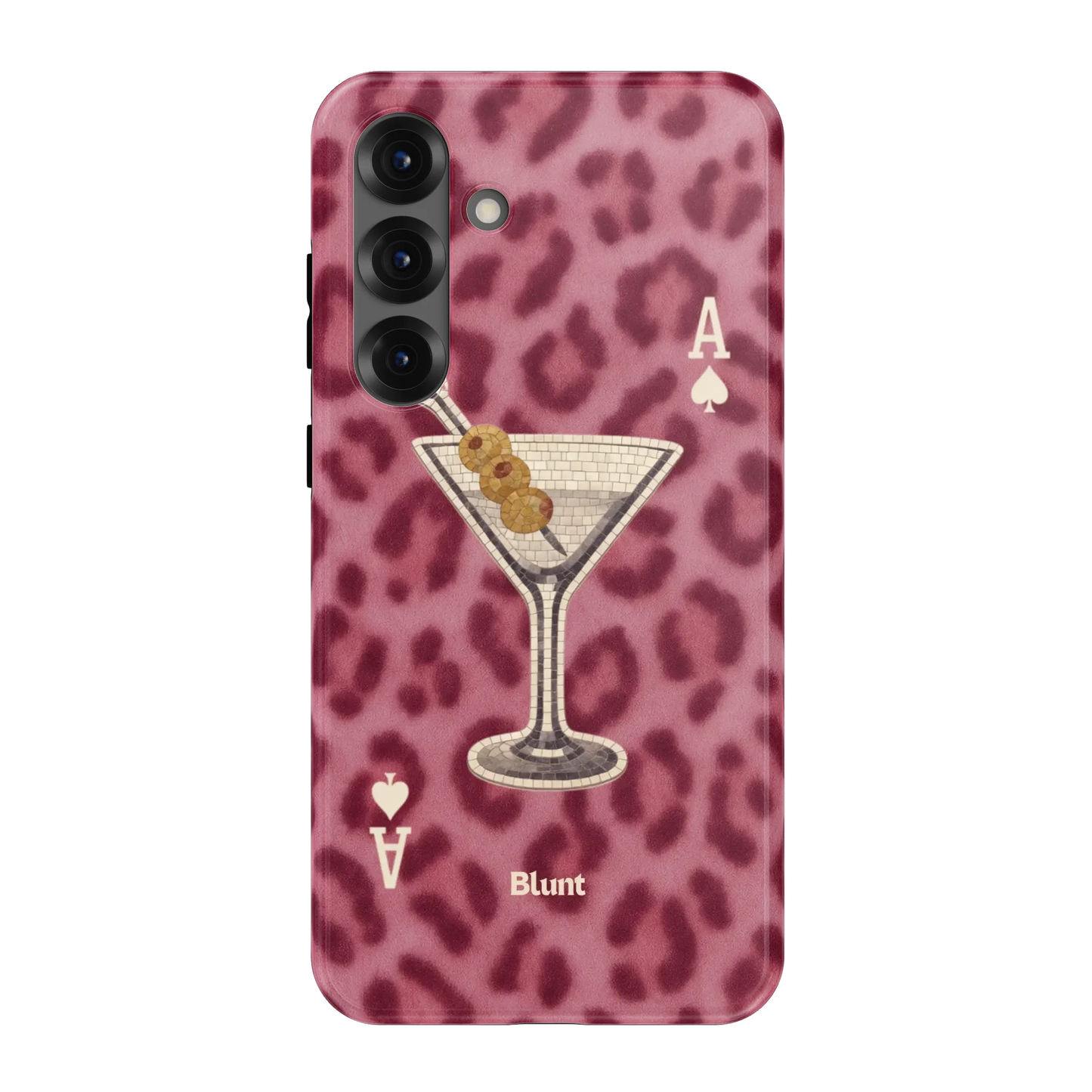 Pink Cheetah Dirty Martini Samsung Case