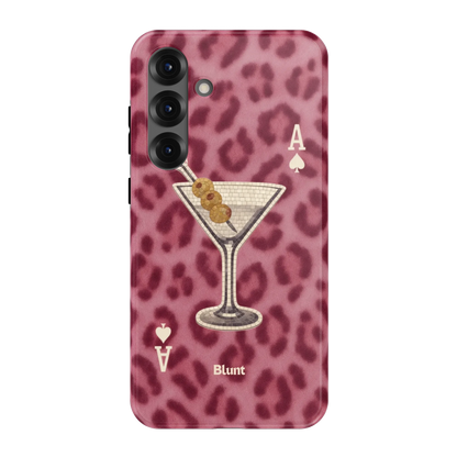 Pink Cheetah Dirty Martini Samsung Case