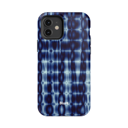 Blue Ripple iPhone Case