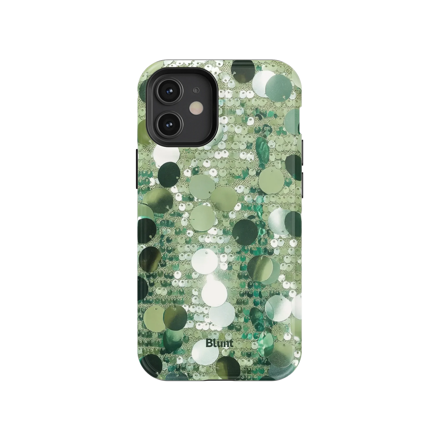 Sage Glitz iPhone Case