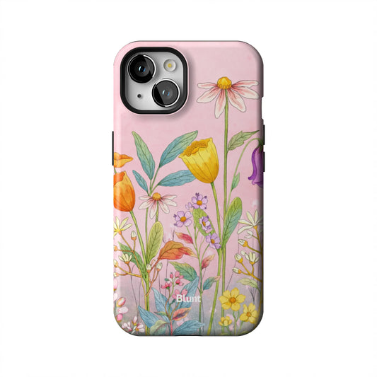 Pink-Meadow-iphone-case-iPhone 13-1