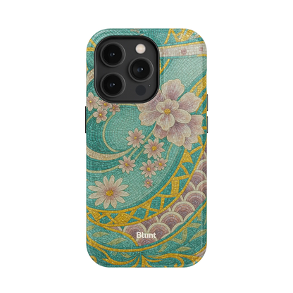 Sakura Wave iPhone Case