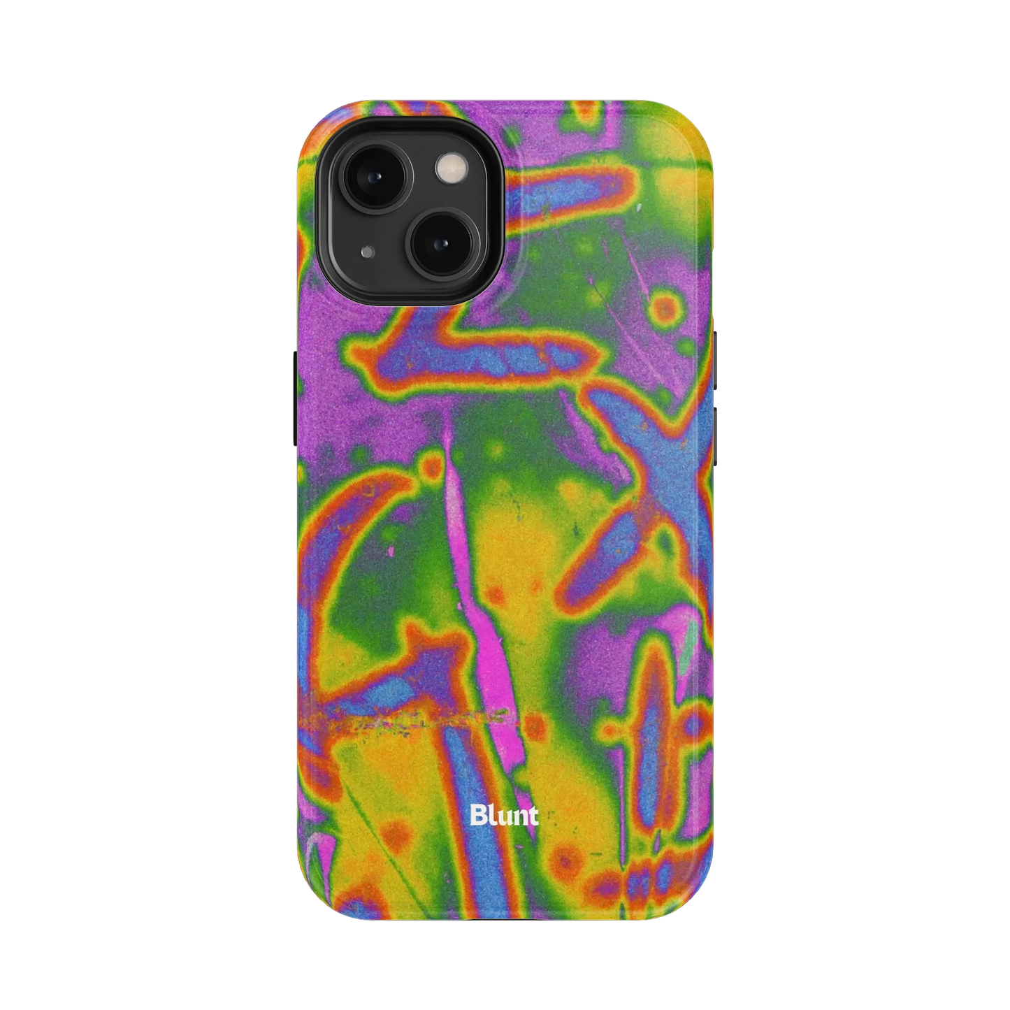 Neon Terrain iPhone Case