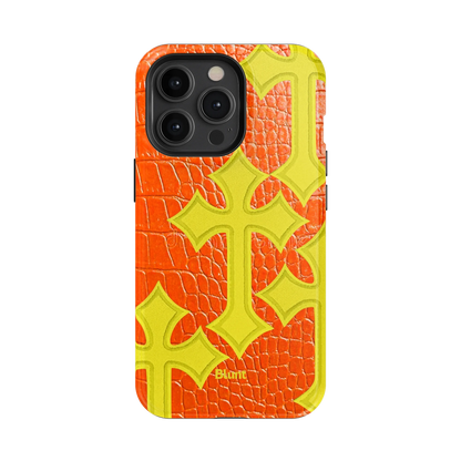 Neon Blessing iPhone Case