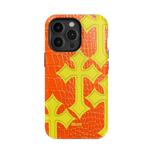 Neon Blessing iPhone Case
