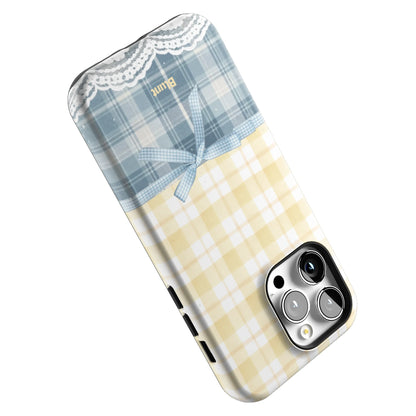 Blue-Lemonplaid-iphone-case-iPhone 14 Pro Max-4