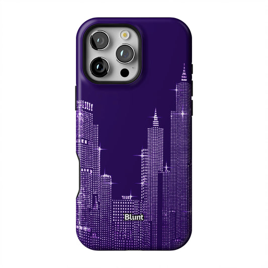 Purple-NYC--SKYELINE-iphone-case-iPhone 16 Pro Max-1