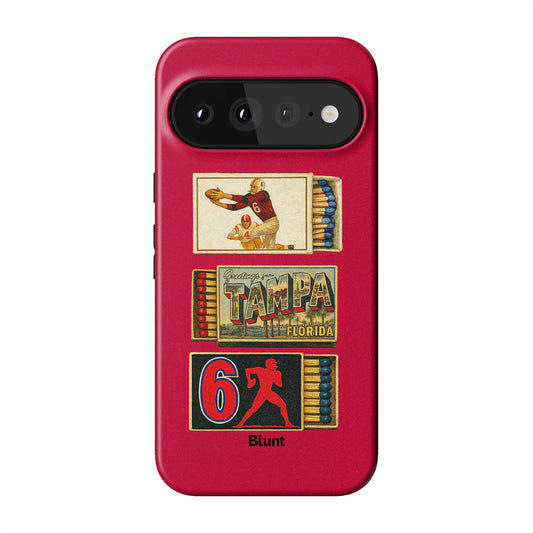Tampa Football Pixel Case - Blunt Cases