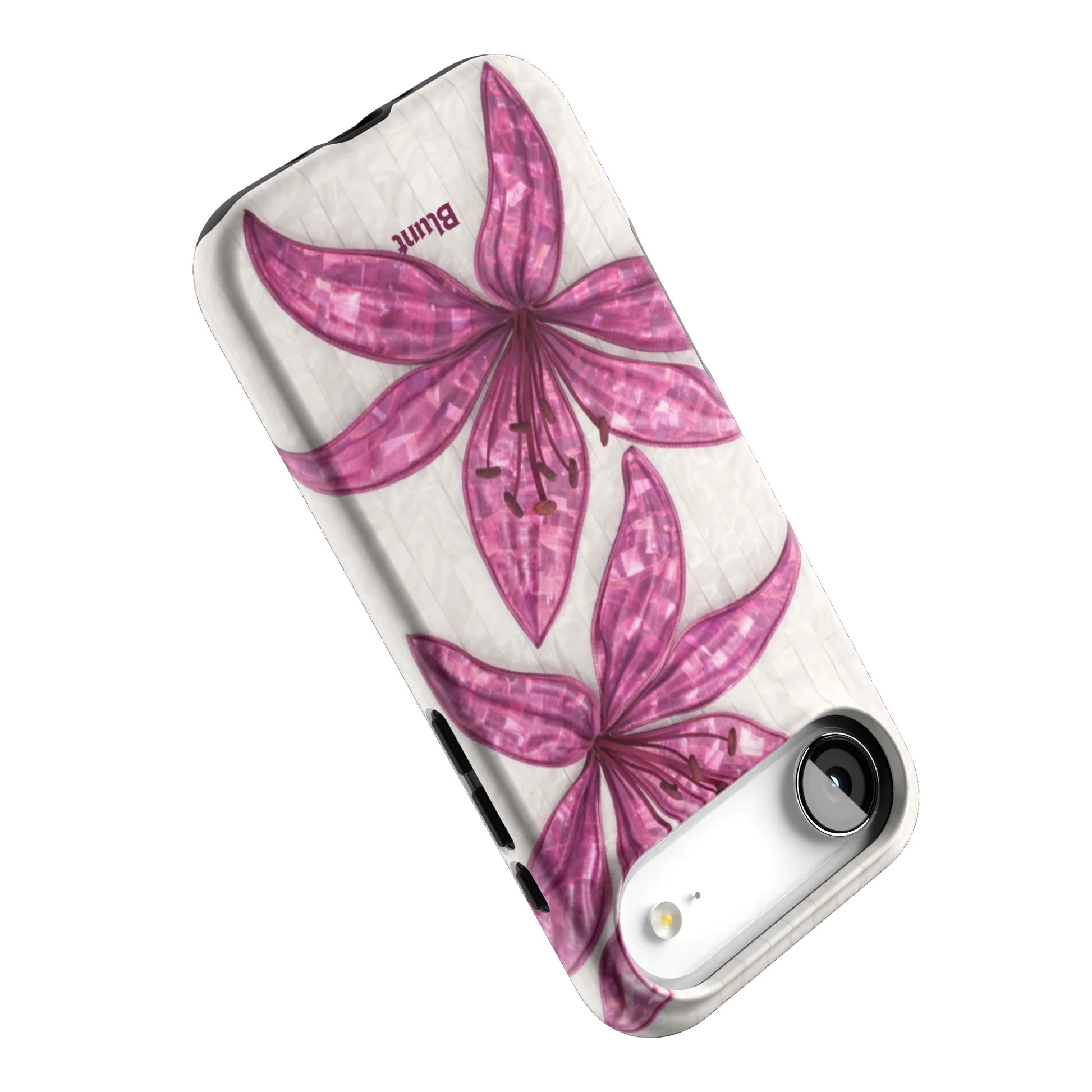 Purple-Floral-Luster-iphone-case-iPhone 17 Air-4