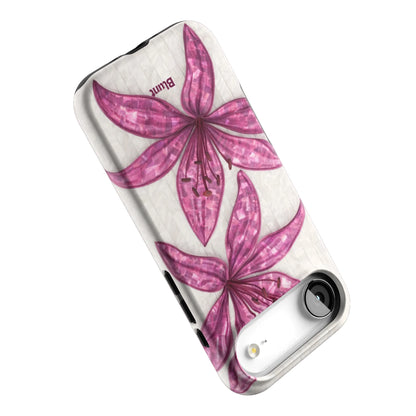 Purple-Floral-Luster-iphone-case-iPhone 17 Air-4