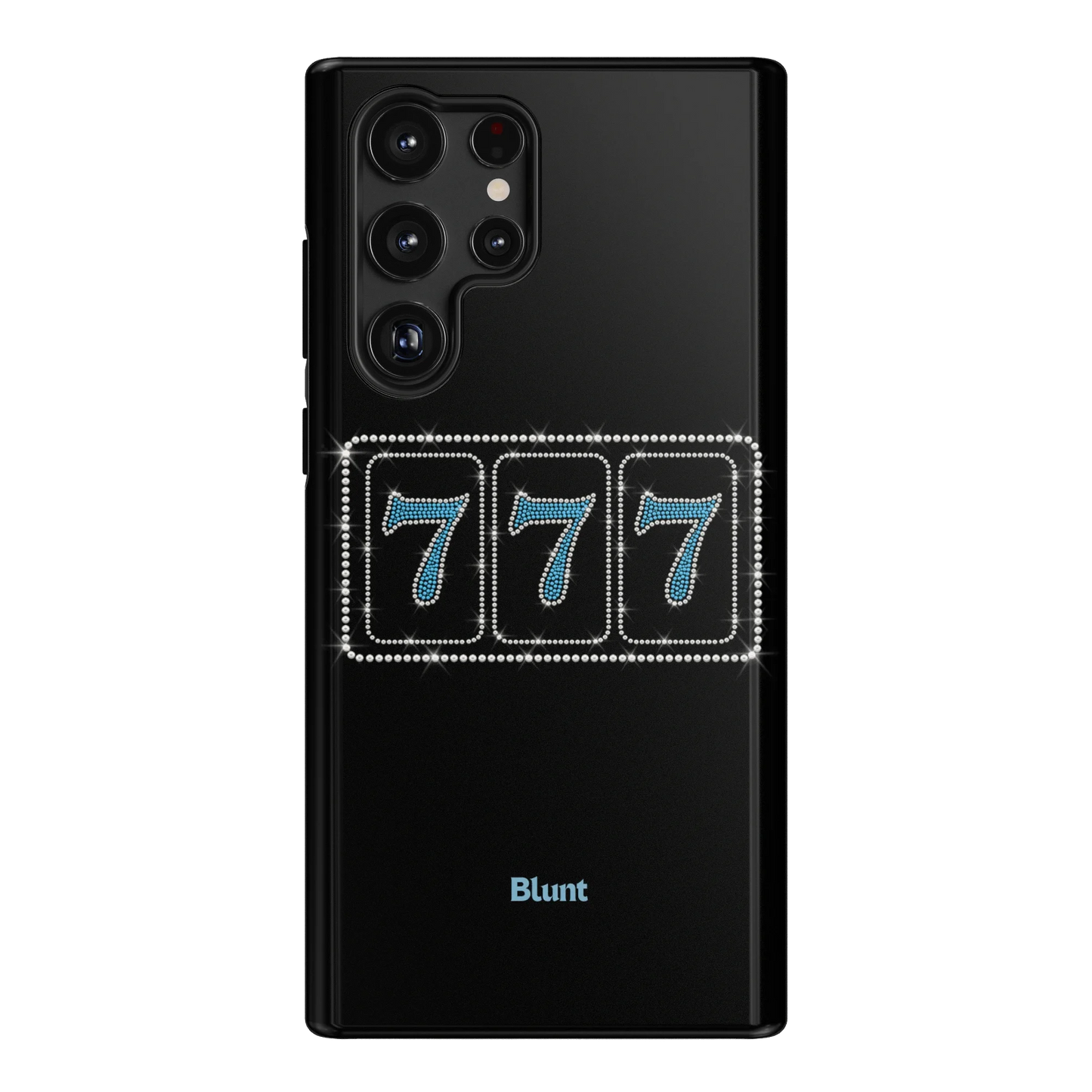 Blue Lucky 777 Samsung Case
