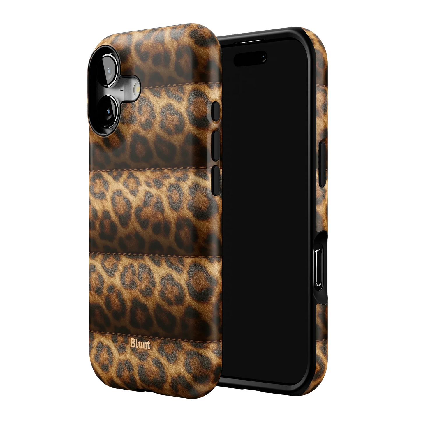 Cheetah Puffer iPhone Case