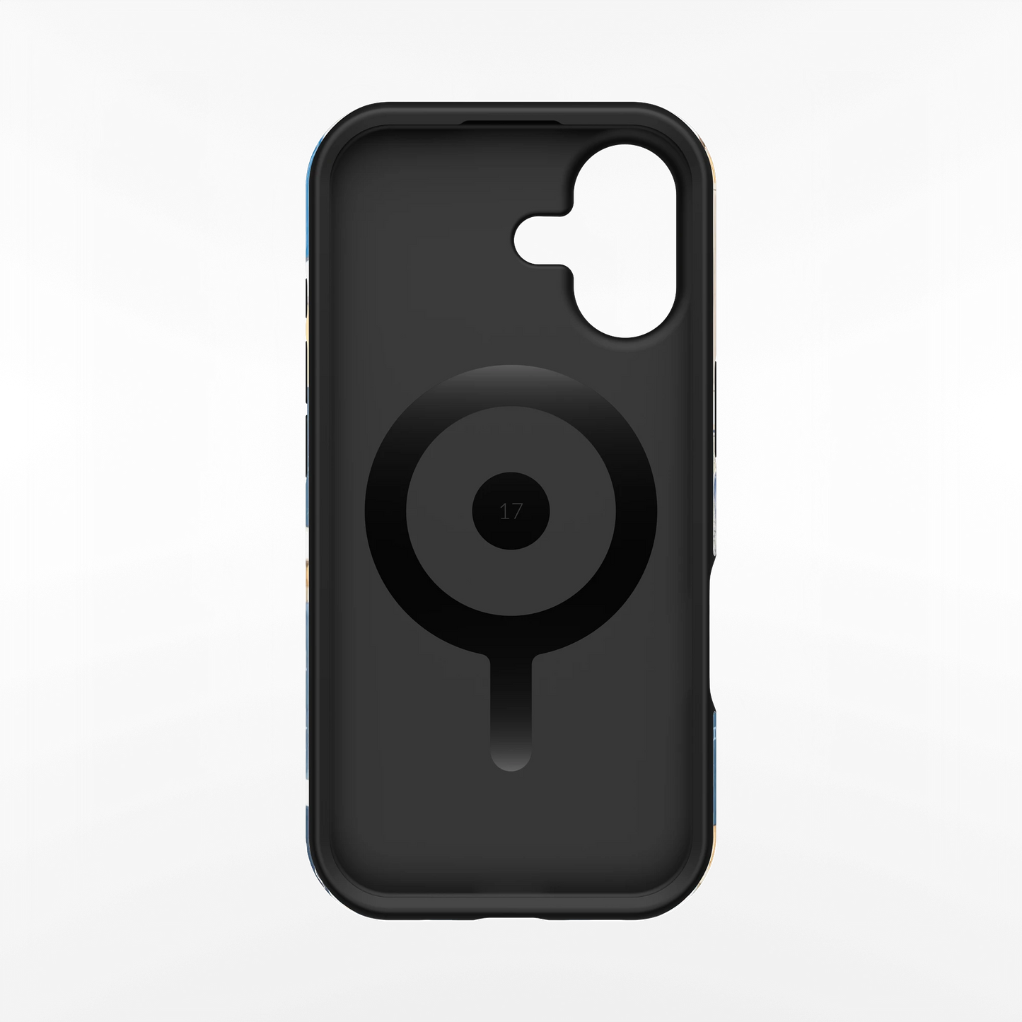 Teal flame iPhone Case