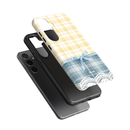 Blue-Lemonplaid-samsung-case-S24 Plus-3