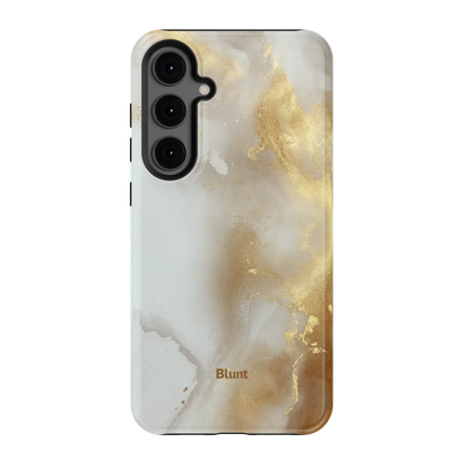 Ivory Marble Samsung Case