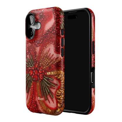 Crimson iPhone Case