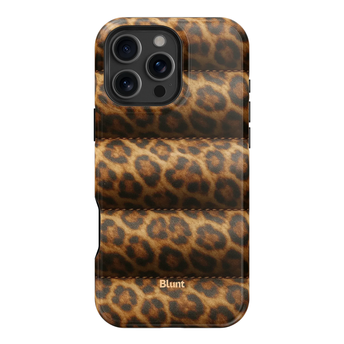 Cheetah Puffer iPhone Case