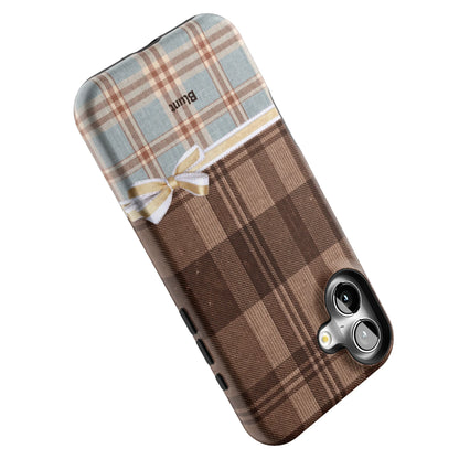 Mocha-Plaid-iphone-case-iPhone 16 Plus-4