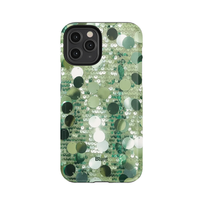 Sage Glitz iPhone Case
