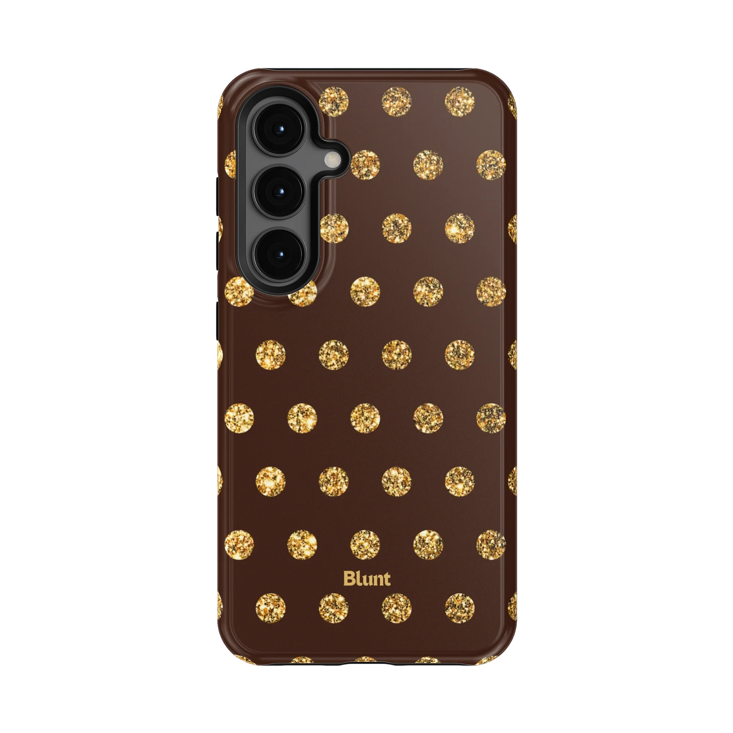 Gold Polka Samsung Case