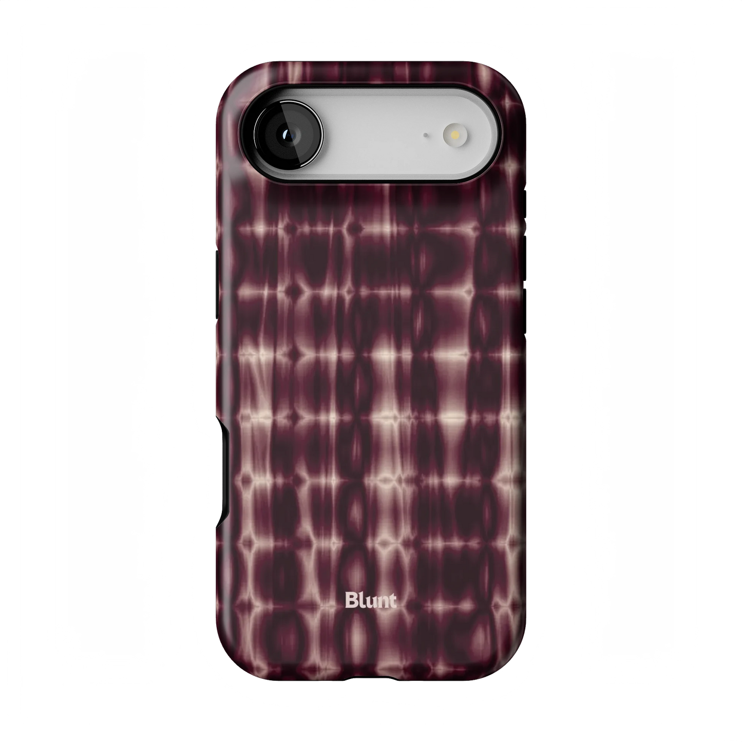 Purple Ripple iPhone Case