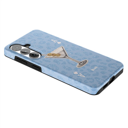 Blue-Dirty-Martini-samsung-case-Galaxy S26 Plus-2