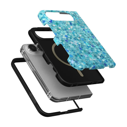 teal-dust-iphone-case iPhone 18 Duo case, view 6