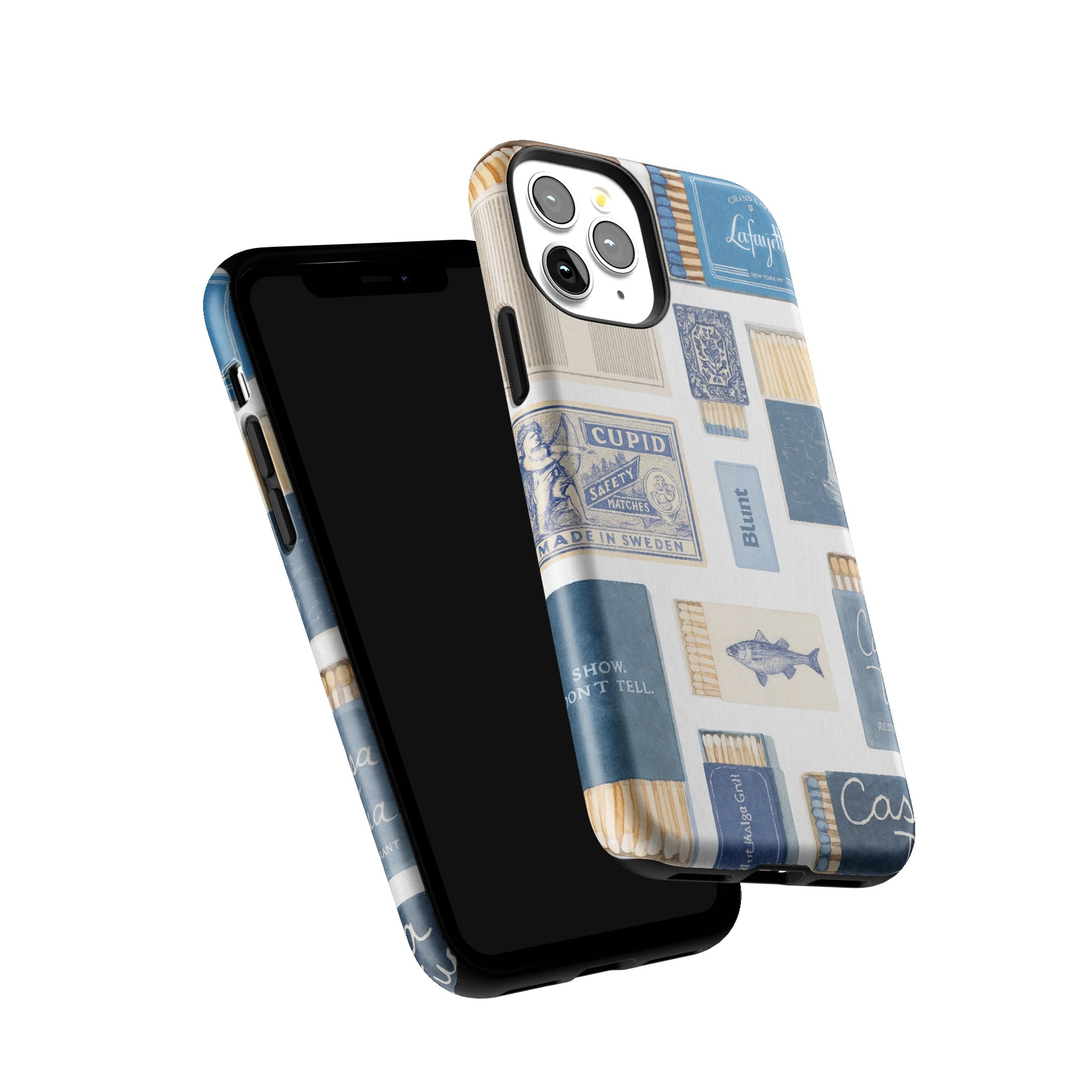 Teal flame iPhone Case gallery - Iphone_11_Pro_6