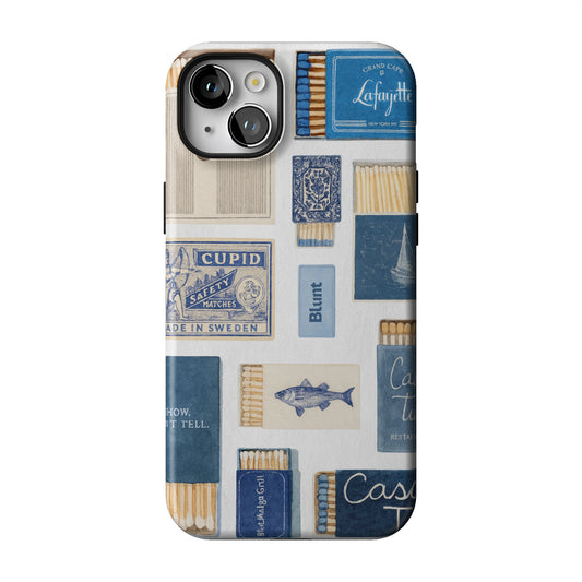 Teal flame iPhone Case gallery - Iphone_14_Mini_Air_Plus_1