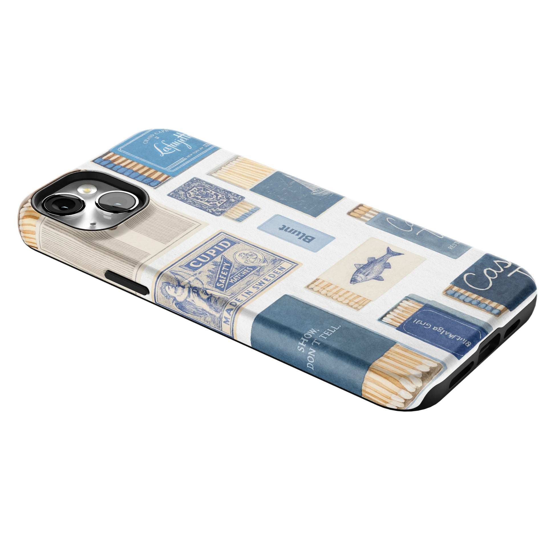 Teal flame iPhone Case gallery - Iphone_14_Mini_Air_Plus_2