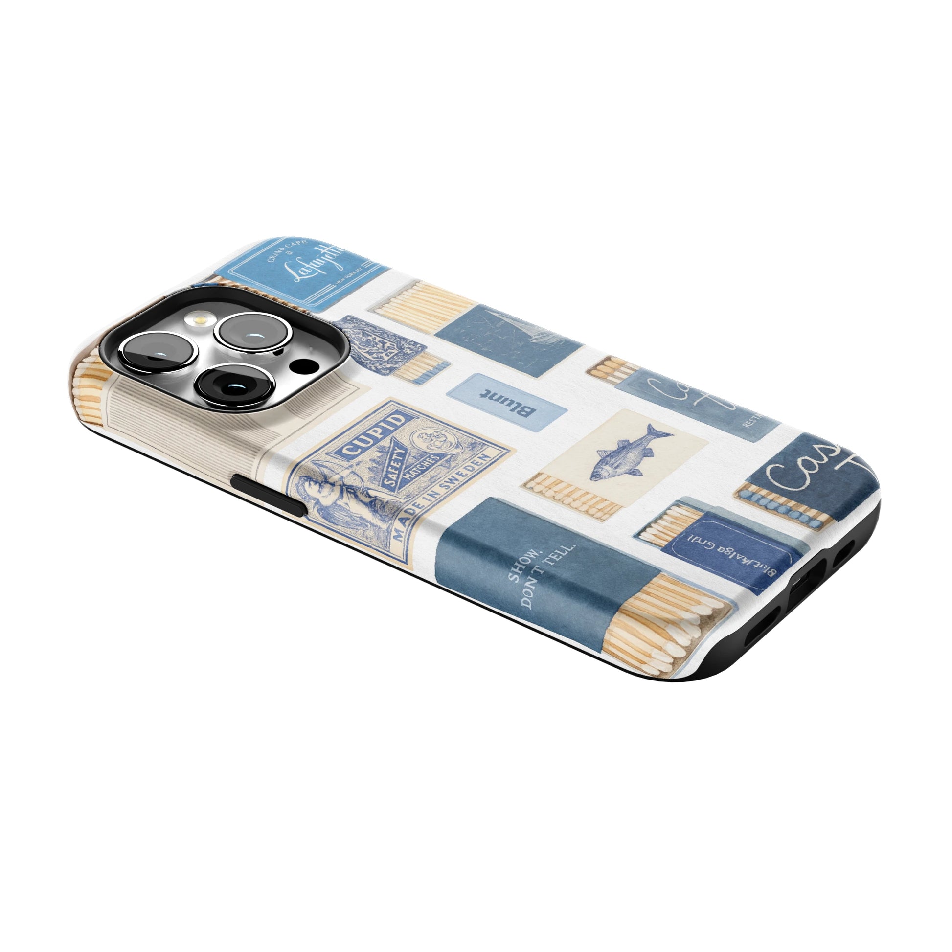 Teal flame iPhone Case gallery - Iphone_14_Pro_2