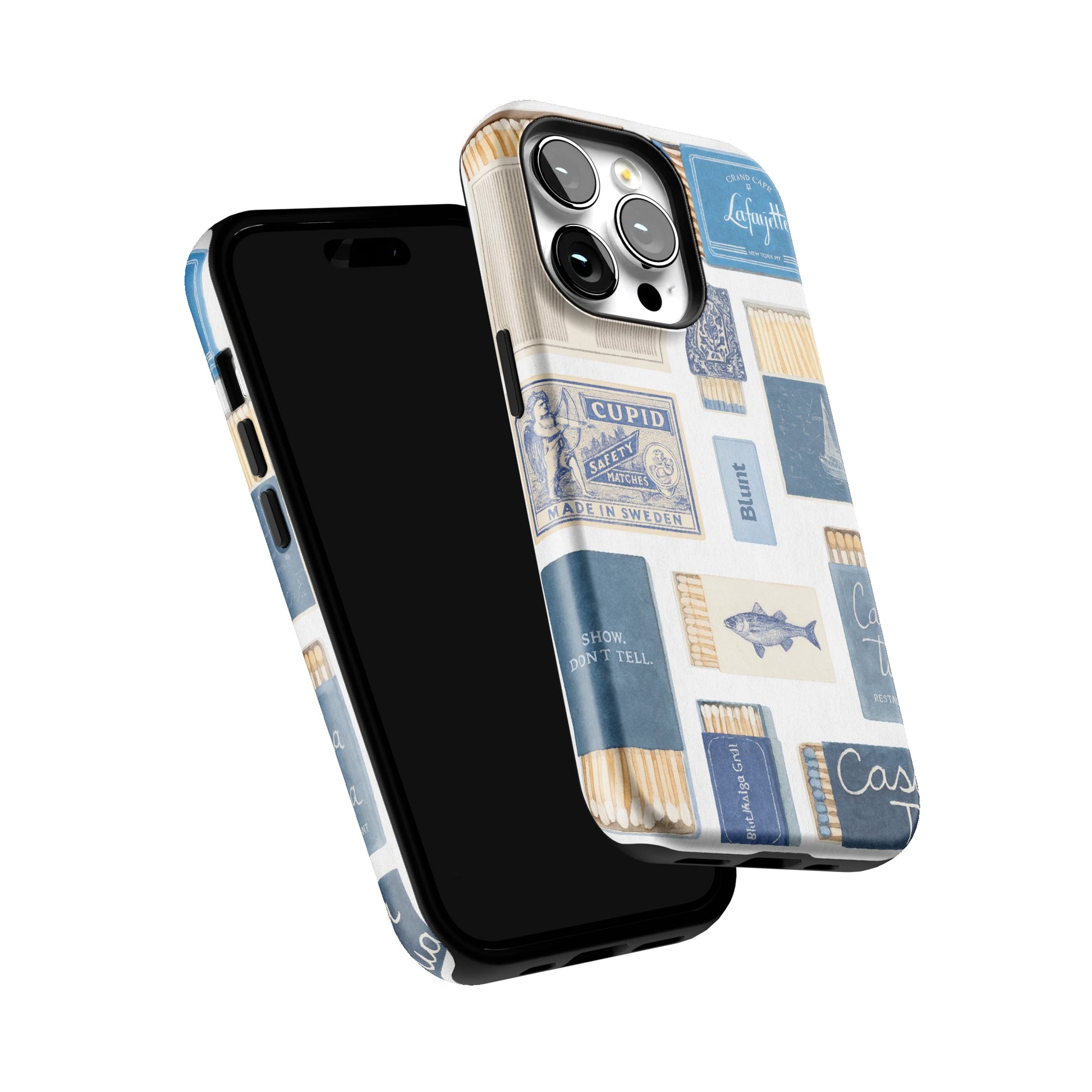 Teal flame iPhone Case gallery - Iphone_14_Pro_6