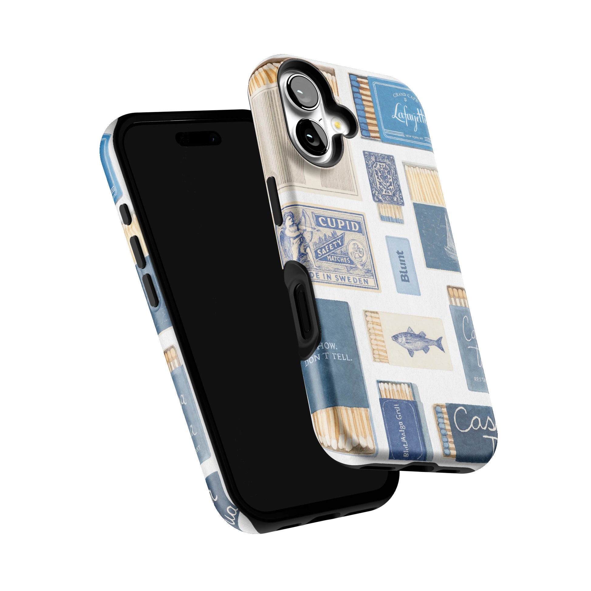 Teal flame iPhone Case gallery - Iphone_16_Iphone_6