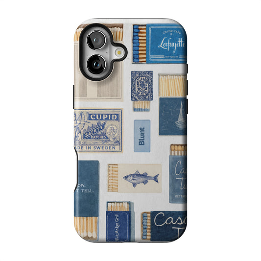 Teal flame iPhone Case gallery - Iphone_16_Mini_Air_Plus_1